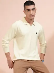 HIGHLANDER Men Polo Collar T-shirt