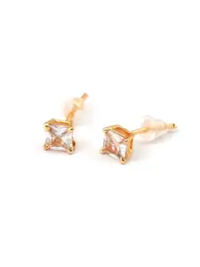 SWASHAA 18K Gold Plated Stainless Steel Studs