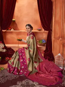 Areca Designer Woven Design Zari Pure Silk Banarasi Saree