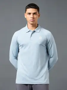 Technosport Men Polo Collar Anti Static Slim Fit T-shirt