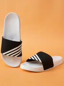 KAPYANSH Men Printed Rubber Sliders