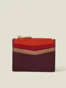 Accessorize Women Chevron Colourblock Cardholder