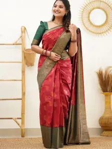 Areca Designer Zari Pure Silk Banarasi Saree