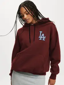 CLAFOUTIS Women Printed Hooded Long Sleeves Sweatshirt