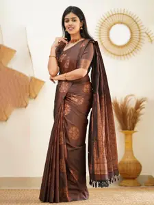 Areca Designer Ethnic Motifs Zari Pure Silk Banarasi Saree