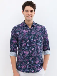 Allen Solly Men Slim Fit Floral Opaque Printed Casual Shirt