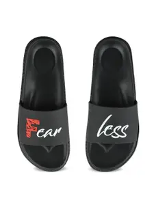 Slipover Men Printed Sliders