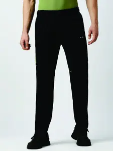 Black Panther Men Printed Regular Fit Mid Rise Track Pant