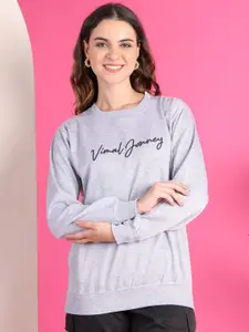MACK JONNEY Women Printed Sweatshirt