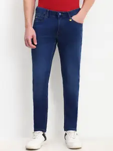 Allen Solly Men Slim Fit Light Fade Mid-Rise Cotton Jeans