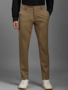 Louis Philippe Sport Men Slim Fit Mid-Rise Trousers