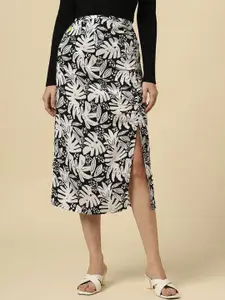 Allen Solly Woman Women Printed Midi Skirts
