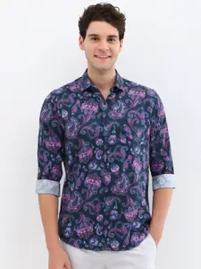 Allen Solly Men Slim Fit Floral Opaque Printed Casual Shirt