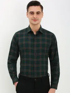 Allen Solly Men Slim Fit Opaque Checked Formal Shirt