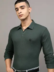 HIGHLANDER Men Polo Collar T-shirt