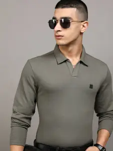 HIGHLANDER Men Polo Collar T-shirt