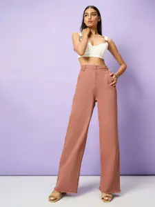 FREAKINS Women Jean Straight Fit High-Rise Stretchable Jeans