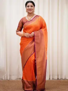 Areca Designer Woven Design Zari Pure Silk Banarasi Saree