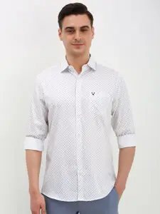 Allen Solly Men Slim Fit Opaque Printed Casual Shirt