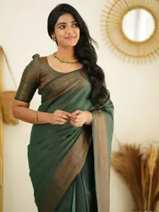 Areca Designer Woven Design Pure Silk Banarasi Saree