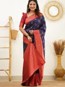 Areca Designer Ethnic Motifs Pure Silk Banarasi Saree