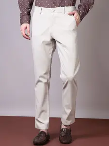 V-Mart Men Chinos Mid-Rise Trousers