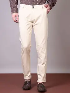 V-Mart Men Regular Fit Mid-Rise Cotton Chinos Trousers