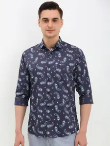 Allen Solly Men Slim Fit Floral Opaque Printed Casual Shirt