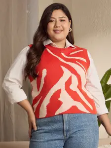 Berrylush Curve Women Pullover Plus Size Sweaters