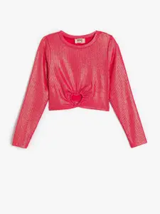 Koton Girls Round Neck Long Sleeves Top