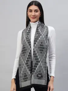 HANDICRAFT PALACE Women Self Design Tasselled Scarf