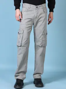V-Mart Men Cotton Regular Fit Mid-Rise Cargos