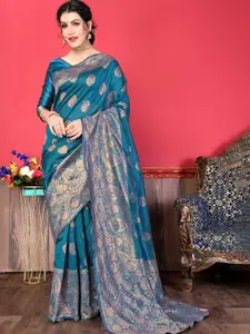 Areca Designer Woven Design Zari Pure Silk Designer Banarasi Saree
