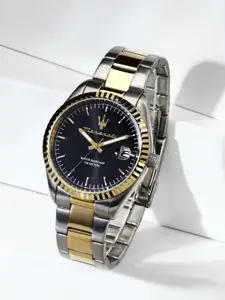 Maserati Men Dial & Stainless Steel Straps Analogue Multi Function Watch