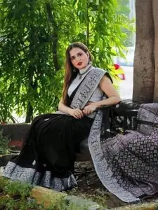 Areca Designer Woven Design Zari Pure Silk Designer Banarasi Saree