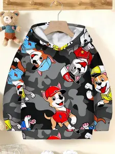 BAESD Girls Printed Sweatshirt