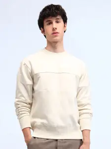 Flying Machine Men Round Neck Pullover Sweatshirt