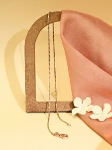 TOUCH925 Silver Single Anklet