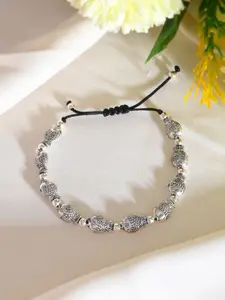 Silvermerc Designs Silver-Plated Beaded Anklet