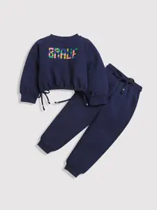 Tiny Girl Girls Printed T-shirt With Joggers