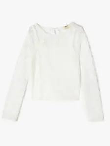 Koton Girls Round Neck Long Sleeves Top