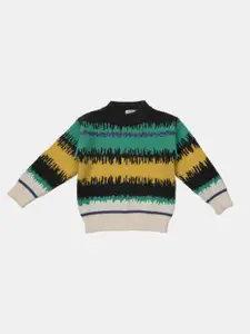Albion By CnM Boys Round Neck Woollen Pullover
