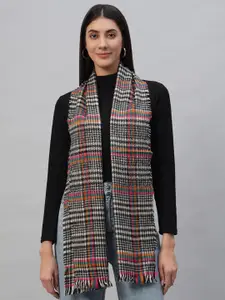 HANDICRAFT PALACE Women Woollen Checked Reversible Scarf