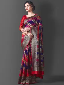 Areca Designer Woven Design Zari Pure Silk Banarasi Saree