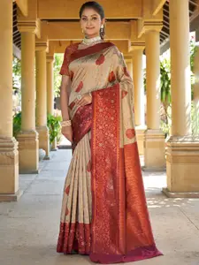 Areca Designer Zari Pure Silk Banarasi Saree
