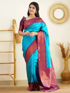 Areca Designer Pure Silk Woven Design Zari Banarasi Saree