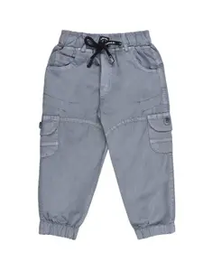 Wish Karo Boys Mid Rise Regular Fit Jogger Jeans