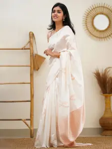 Areca Designer Ethnic Motifs Zari Pure Silk Banarasi Saree