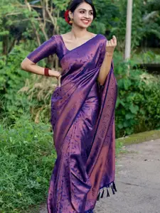 Areca Designer Woven Design Zari Pure Silk Designer Banarasi Saree