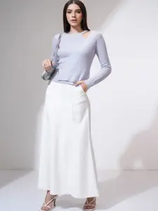 Tokyo Talkies Women Cable Knit Slim Fit Pullover